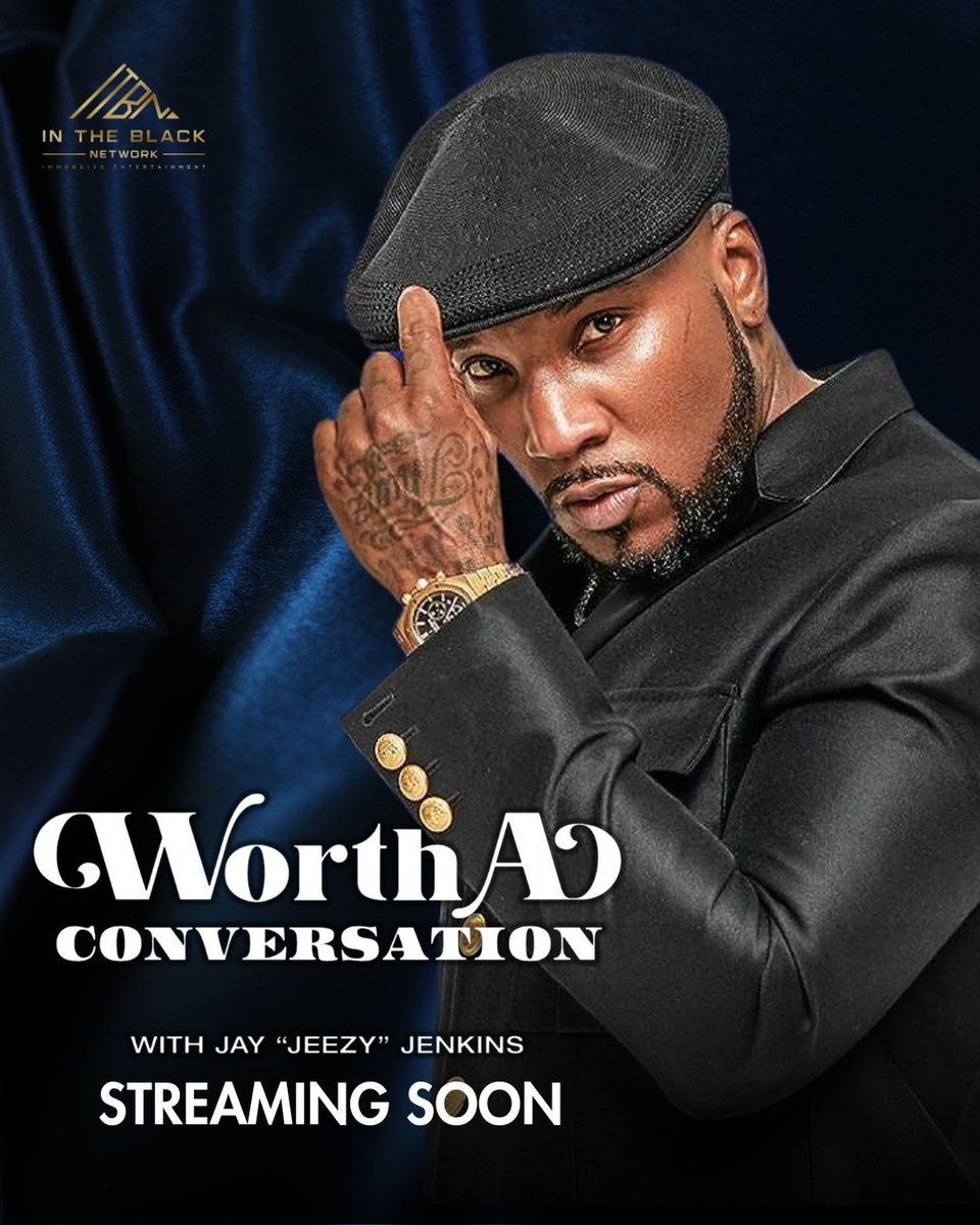 InTheBlkNetwork's tweet image. 🔥🎥 Don't miss the talk of the town! Worth a Conversation with Jeezy is bringing you up close and personal with cultural legends on In the Black Network. 💫 #CulturalLegends #IntheBlackNetwork #GivingYouThatFeeling #worthaconversation  @jeezy