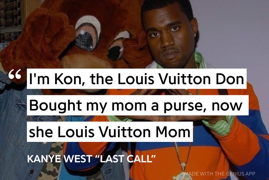 YM 🐻 on X: “Last Call” - Kanye West  / X