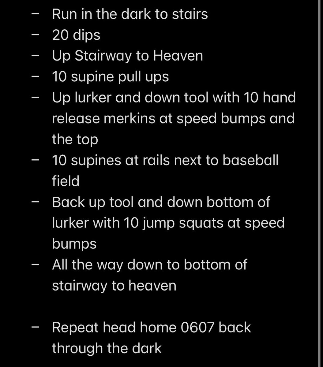 Running this one back for the latest <a href="/f3_wib/">F3 Workout in a Bag</a>. Lots of hills, some steps, and it will be hot. Like very hot. <a href="/F3Metro/">F3 Charlotte Metro</a>