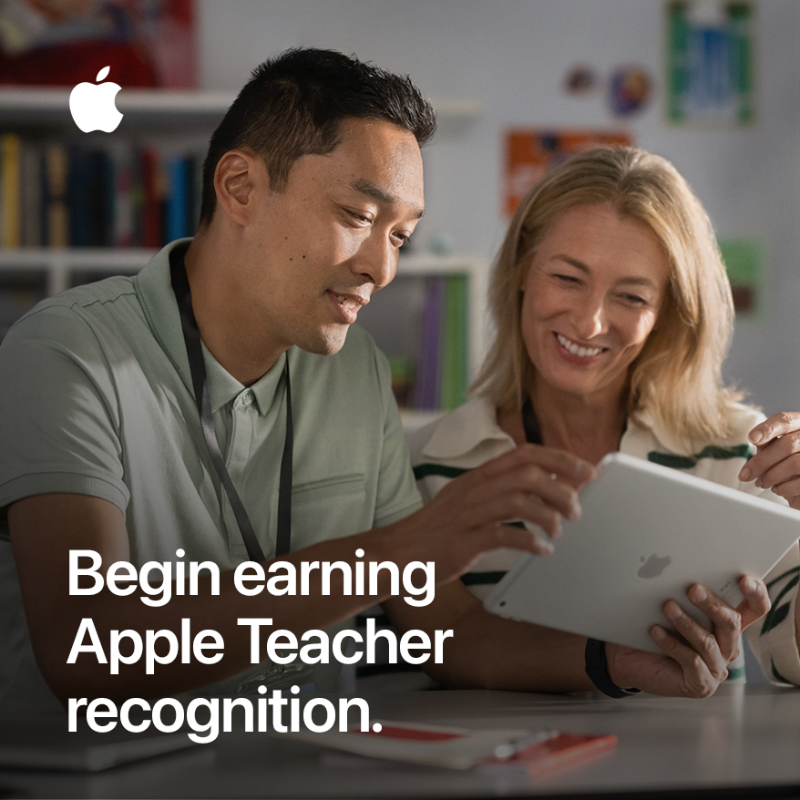 AppleEDU's tweet photo. Looking to craft captivating lessons? Enhance student engagement with powerful new skills. ✨

Become a member of the Apple Education Community, an online space to learn at your own pace and connect with other inspiring educators.