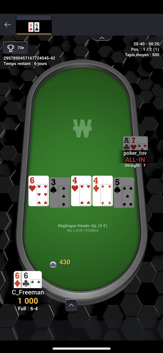 Sorry. #poker #holdem #headsup