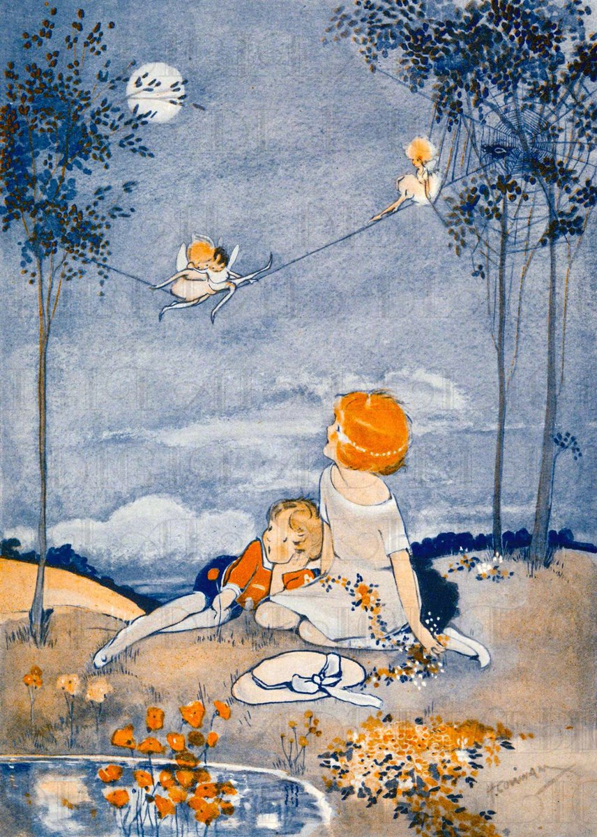 Hilda Cowham (1873-1964)

English illustrator, famous for her work on children's books and ceramic nurseryware. 