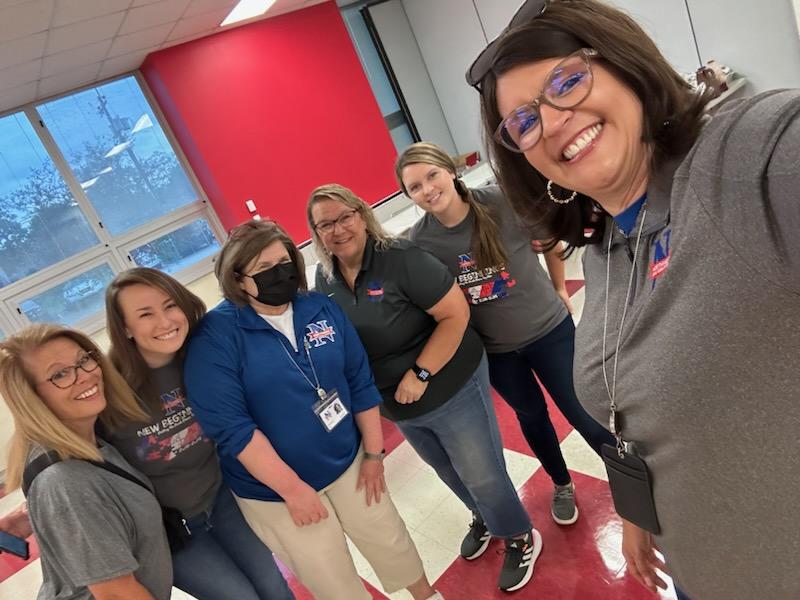 NWLSD_HRDept's tweet photo. The HR team is pumped for another wonderful school year!! #NorthBest https://t.co/dNdcWuMpdR