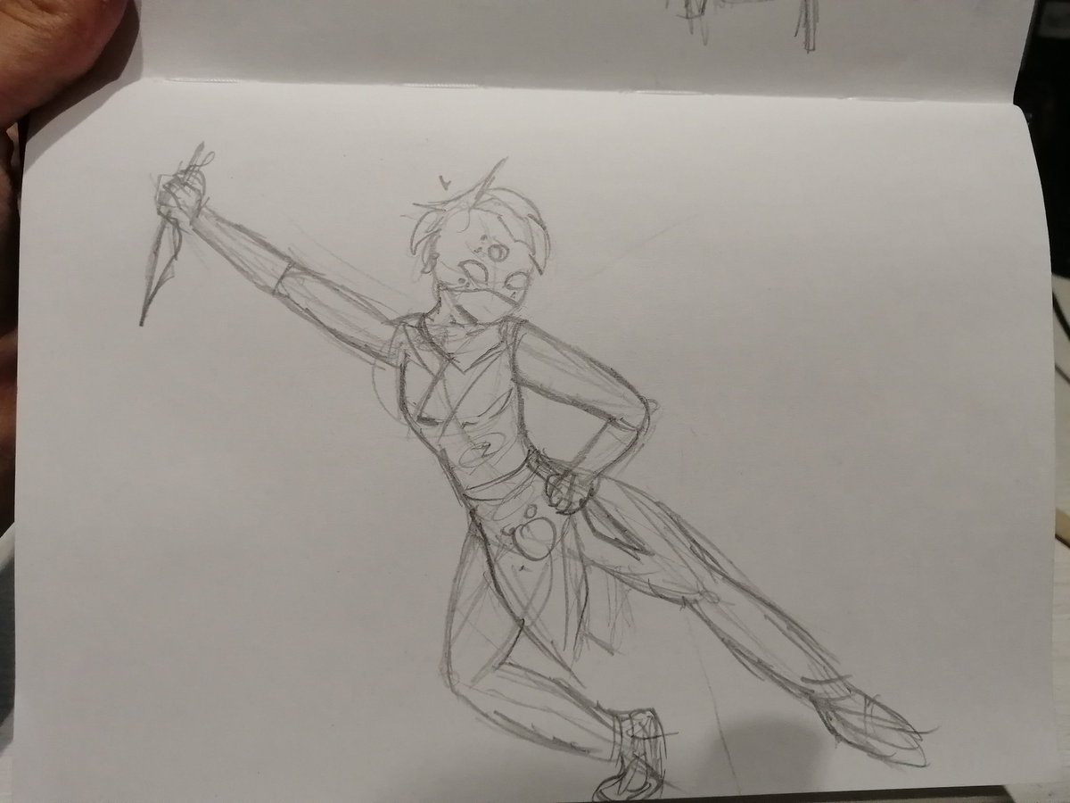 Phoenix4046's tweet photo. And again some sketches from me!
(And with dynamic poses!) 
#arts_by_Phoenix #sketch https://t.co/GgKZUIfQWb