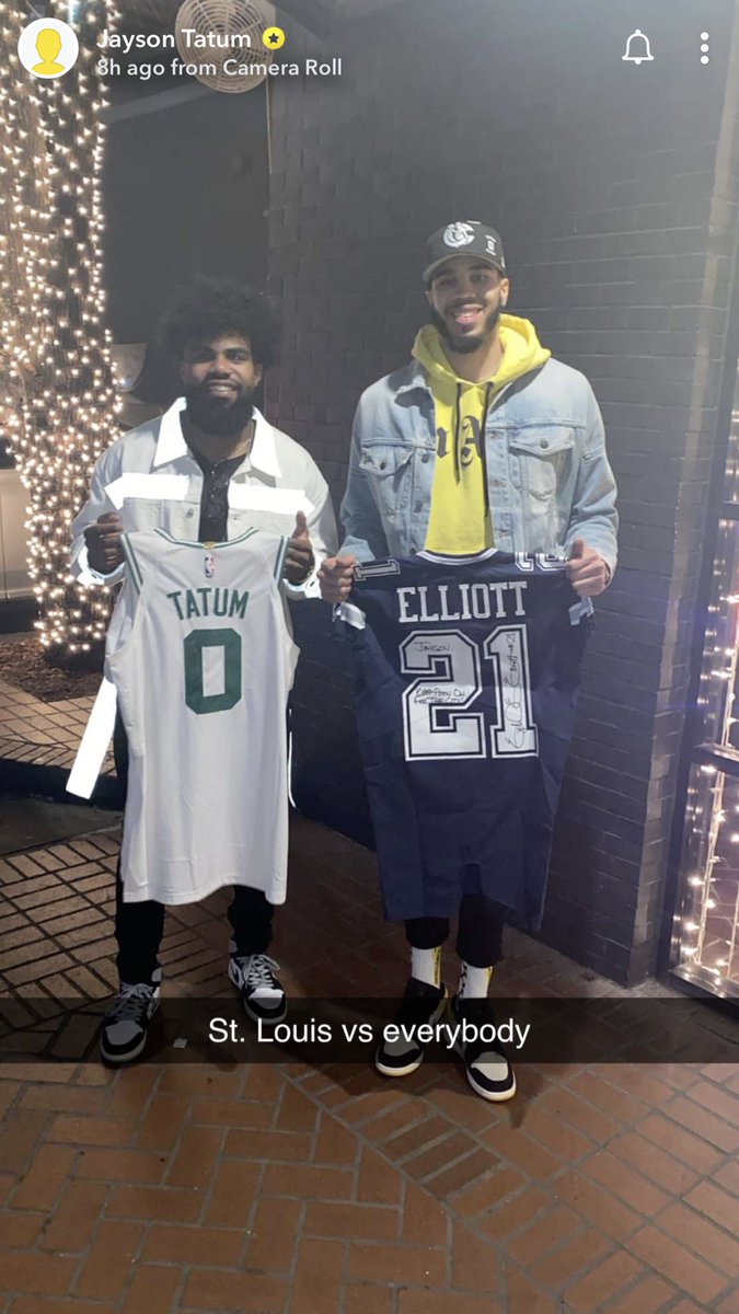 St. Louis connection in New England 🤝 Zeke & JT