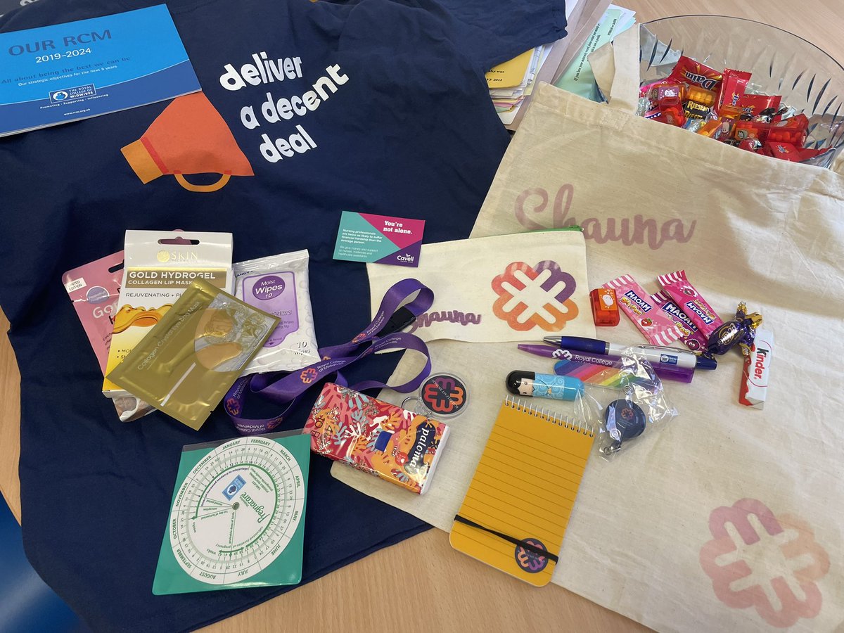 BelfastRcm's tweet photo. We welcomed another new midwife to the Belfast Branch family in RJMS @BelfastTrust this month with some personalised goodies….and our first MSc midwifery graduate! Welcome Shauna x @RcmNi @BrendaKellyMurn @rogan_margaret @SeanaTalbot @mmurnaghan @BossGSD @QUBMidwiferySoc https://t.co/J4AXmrJGJr