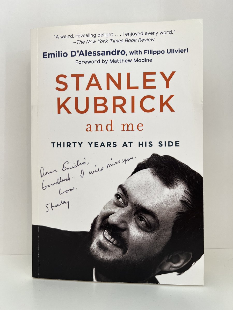 MatthewModine's tweet image. RT by Monday, August 21 for a chance to win this signed copy of STANLEY KUBRICK AND ME with a Foreword by yours truly. #ModineMonday

And the first 15 people to pledge $150 to this project on @Kickstarter, will receive a rare and limited signed poster!

kickstarter.com/projects/sludg…