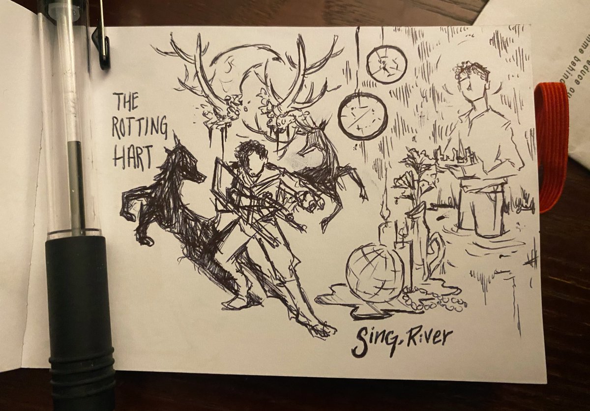 smolghostings's tweet photo. Was lucky enough to catch Sing, River from @lovesongprods and The Rotting Hart from @CrestedFools on the same day - both fantastic queer one man shows based on folk tales and tradition. https://t.co/6U4uLZEojX
