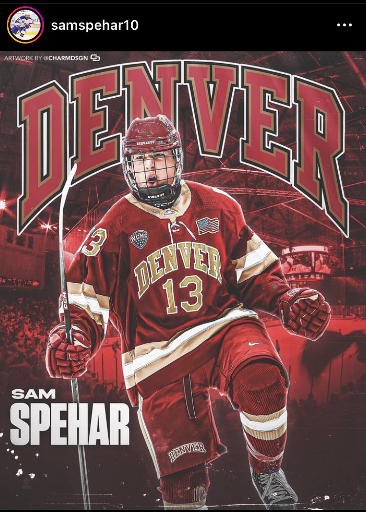 Another #FutureGopher target off the board with Sam Spehar announcing his commitment to Denver! Congrats Sam and family!
#StateOfHockey
#HockeyHotbed
#MinnesotaMakesCollegeHockey