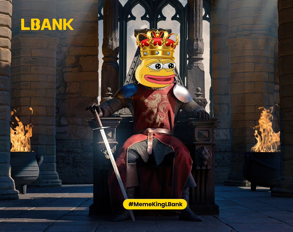 LBank_Exchange's tweet photo. 🏆 The #MemeKingLBank Season 4 crown goes to… @pepe2coineth! 👑

💎Congratulations to the community which we will reward and choose 500 lucky users who supported #PEPE2 🚀 https://t.co/CJ60RJRUvp