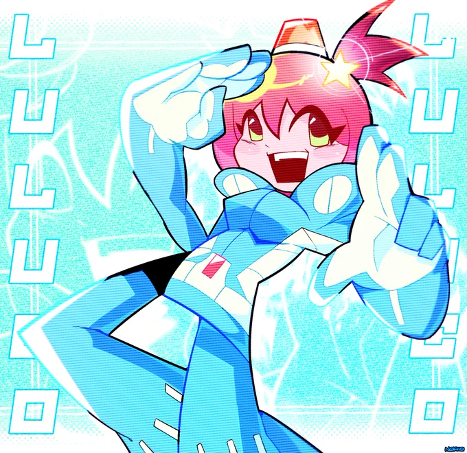 got to draw luluco for the collab!