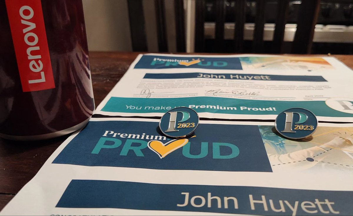 JohnLenovoThink's tweet image. Imagine my surprise when I came home today and found two premium proud recognition for April and June! thank you for the opportunity you have given me premium and the Lenovo stars team I am so proud and joyful of what I do #wearelenovo #wearepremium #premiumproud #premiumstars