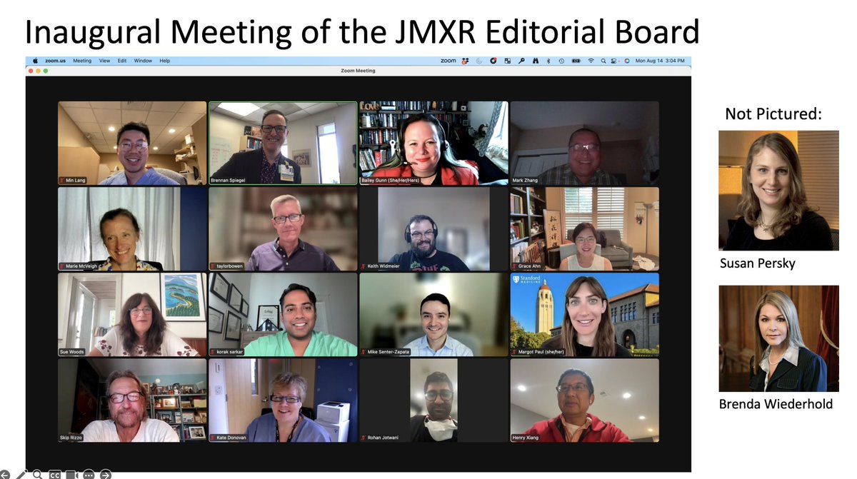 American Medical Extended Reality Association (@theamxra) on Twitter photo We made history.
#JMXR
💯💯💯
<a href="/BrennanSpiegel/">Brennan Spiegel, MD, MSHS</a> @IAmSusanPersky <a href="/koraksarkar_M3D/">Korak Sarkar MD MHDS FAAN</a> <a href="/MinLangMD/">Min Lang</a> <a href="/mikejsz/">Mike Senter-Zapata, MD</a> <a href="/SkipRizzoVR/">Skip Rizzo</a> <a href="/markzhangdo/">Mark Zhang DO MMSc FAMIA</a> <a href="/SueWoods/">Sue Woods MD MPH 💙</a> <a href="/micuparamedic/">Keith Widmeier</a> <a href="/sunjooahn/">Sun Joo (Grace) Ahn</a> <a href="/_The_Kate_D/">Kate Donovan</a> <a href="/rohan_jotwani/">Rohan Jotwani MD, MBA</a> <a href="/henryxiangmd/">Professor Henry Xiang MD_MPH_PhD_MBA</a> <a href="/MargotPaul8/">Margot Paul</a> <a href="/LiebertPub/">Mary Ann Liebert Inc</a> <a href="/VirtualBrenda/">Brenda K Wiederhold</a> We made history.
#JMXR
💯💯💯
<a href="/BrennanSpiegel/">Brennan Spiegel, MD, MSHS</a> @IAmSusanPersky <a href="/koraksarkar_M3D/">Korak Sarkar MD MHDS FAAN</a> <a href="/MinLangMD/">Min Lang</a> <a href="/mikejsz/">Mike Senter-Zapata, MD</a> <a href="/SkipRizzoVR/">Skip Rizzo</a> <a href="/markzhangdo/">Mark Zhang DO MMSc FAMIA</a> <a href="/SueWoods/">Sue Woods MD MPH 💙</a> <a href="/micuparamedic/">Keith Widmeier</a> <a href="/sunjooahn/">Sun Joo (Grace) Ahn</a> <a href="/_The_Kate_D/">Kate Donovan</a> <a href="/rohan_jotwani/">Rohan Jotwani MD, MBA</a> <a href="/henryxiangmd/">Professor Henry Xiang MD_MPH_PhD_MBA</a> <a href="/MargotPaul8/">Margot Paul</a> <a href="/LiebertPub/">Mary Ann Liebert Inc</a> <a href="/VirtualBrenda/">Brenda K Wiederhold</a>