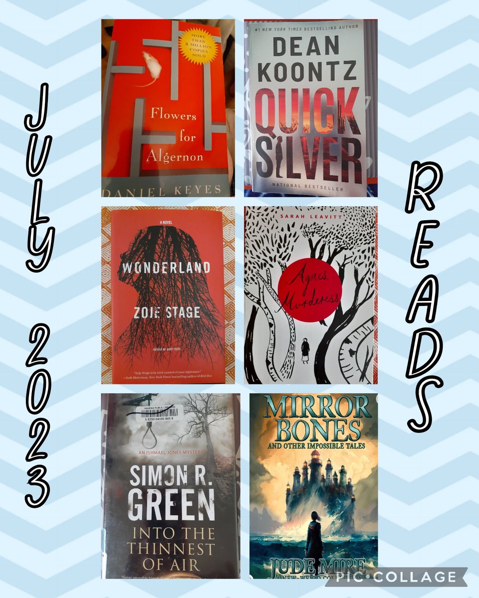 In the flurry of getting ready for my trip to Banff, I forgot to post my reads for July! I recorded Wonderland in June but it was actually a July read. Regardless, at the end of July, I was at 52 books read for the year!