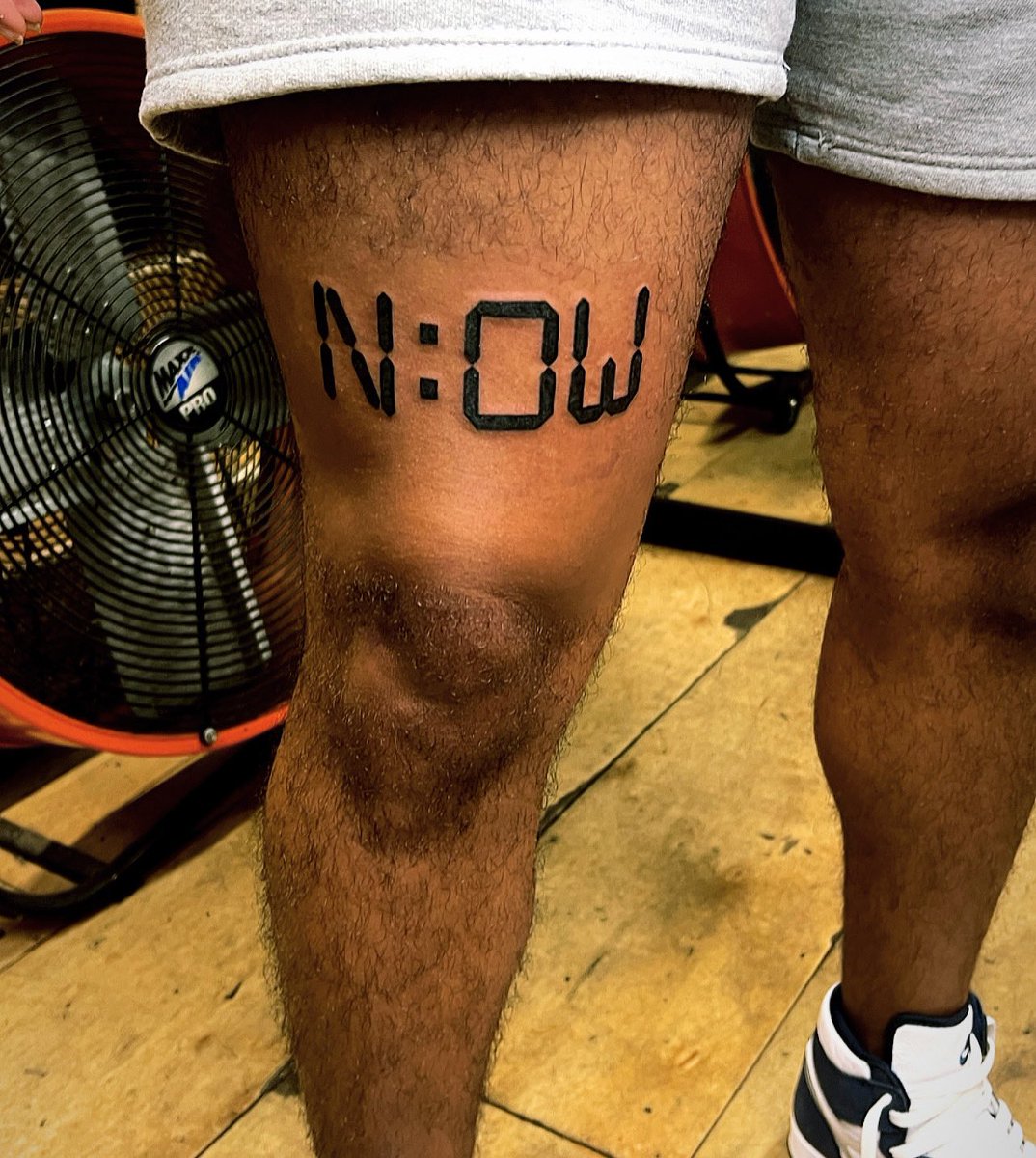 YearRoundYams's tweet photo. Went &amp; got a new tatt today. 
Some will get it, &amp; some won’t. ⏳ https://t.co/rmPhTpd6d1