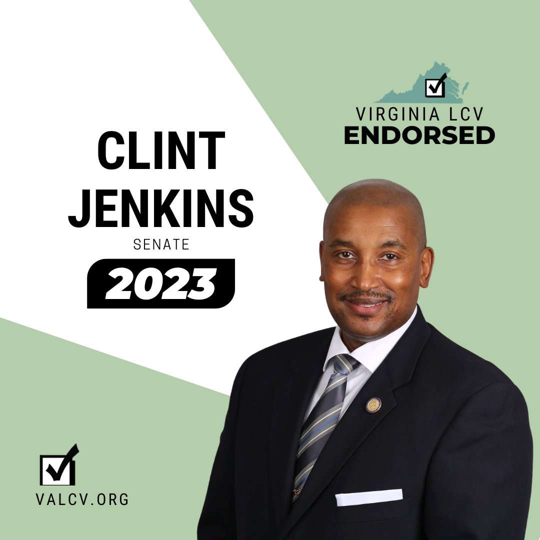 ⏳🌎 #EndorsementAlert: I'm honored to have received the endorsement of the @VirginiaLCV. Excited to get to work and fight for a clean, sustainable future! #VALCVEndorsed