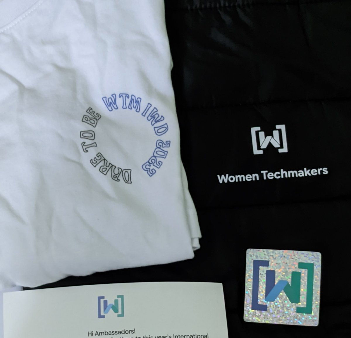 Ty <a href="/WomenTechmakers/">Women Techmakers</a>  for the gift 🩷