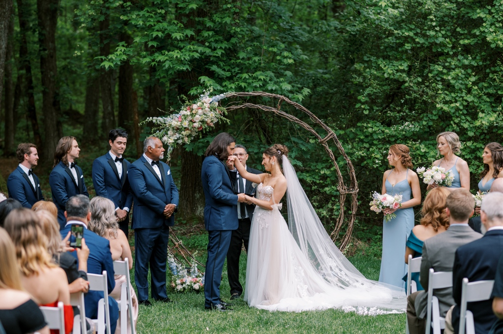 When we were sorting this gallery and we came across this photo, our hearts melted. We loved the gesture showed and he greeted his *almost* wife at the altar ❤️ #MarmarosProductions

#AtlantaWeddings #GAWeddingCoordinators #RealWeddings #2023Bride #ForestWedding #FairytaleWedding