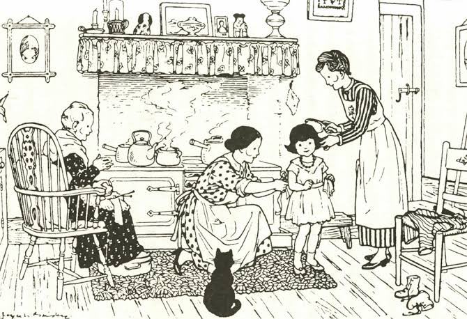 Joyce Lankester Brisley (1896-1978) 

English writer. She wrote and illustrated the Milly-Molly-Mandy series, which were first printed in 1925 by the Christian Science Monitor. 