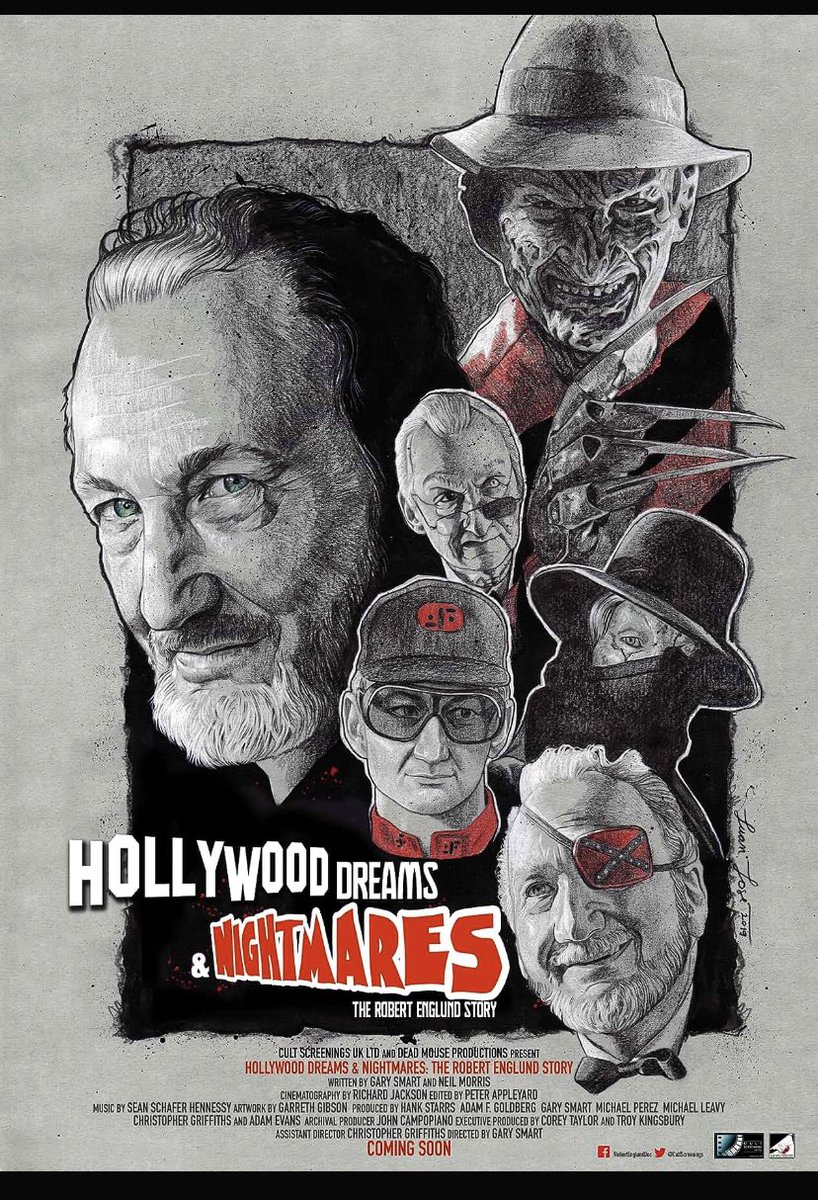 GKAllen74's tweet photo. If you know me, then you know I’m a forever Englund fan. Finally got chance to watch his documentary &amp; it’s truly wonderful &amp; so personal. Always a Krueger gurl &amp; he is the essence of the word “Horror” @RobertBEnglund  love his love for “The last showing” https://t.co/OsCO4cTg5J
