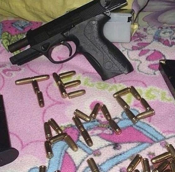cuando la libre portación de armas sea legal y este enamorada habra señales