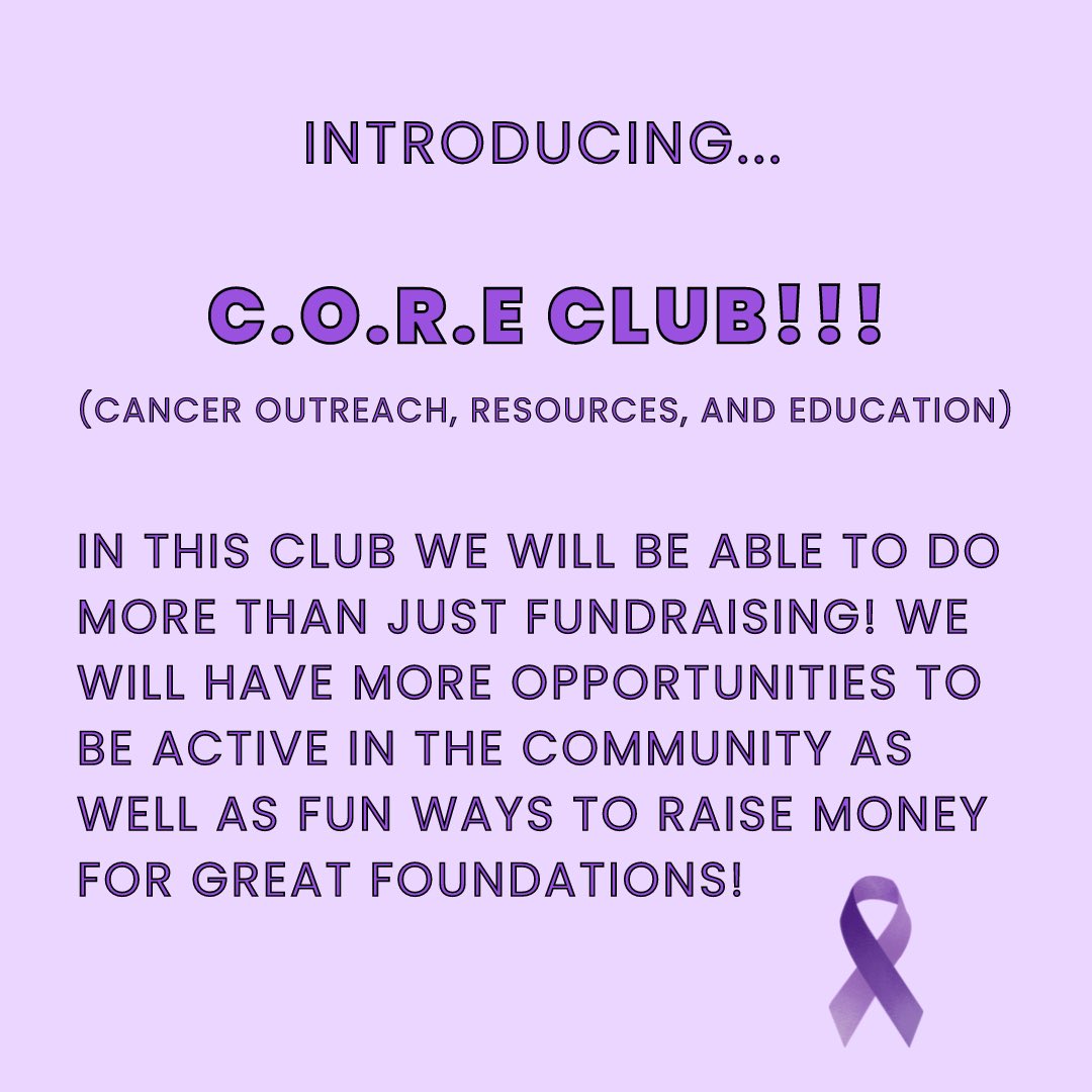 We are sad to be ending our old club hopefully you all will join us in this new one! We plan on being more physically involved in our fight against cancer and hope you will too! #newclub #socool #plzjoin