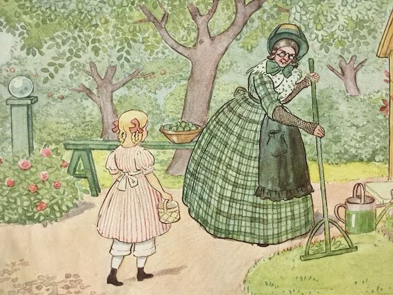 Elsa Beskow (1874-1953)

Swedish author and illustrator of children's books. Among her better known books are Tale of the Little Little Old Woman and Aunt Green, Aunt Brown and Aunt Lavender. 