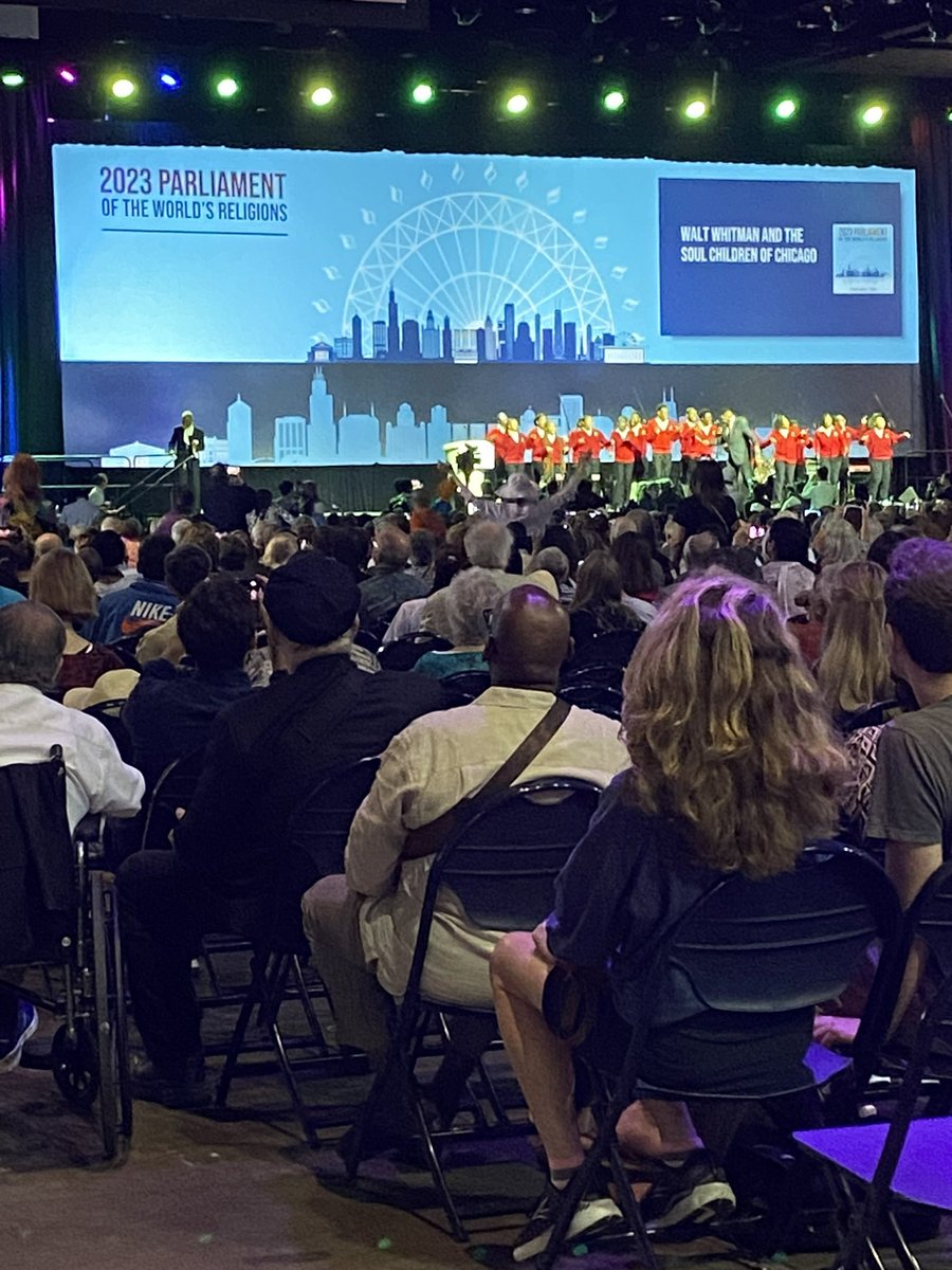 americnhumanist's tweet image. We had busy first day at @InterfaithWorld #PotWR2023 in Chicago running booths in exhibit hall and kids area. Great chats with #humanists and folks interested in learning about humanism.