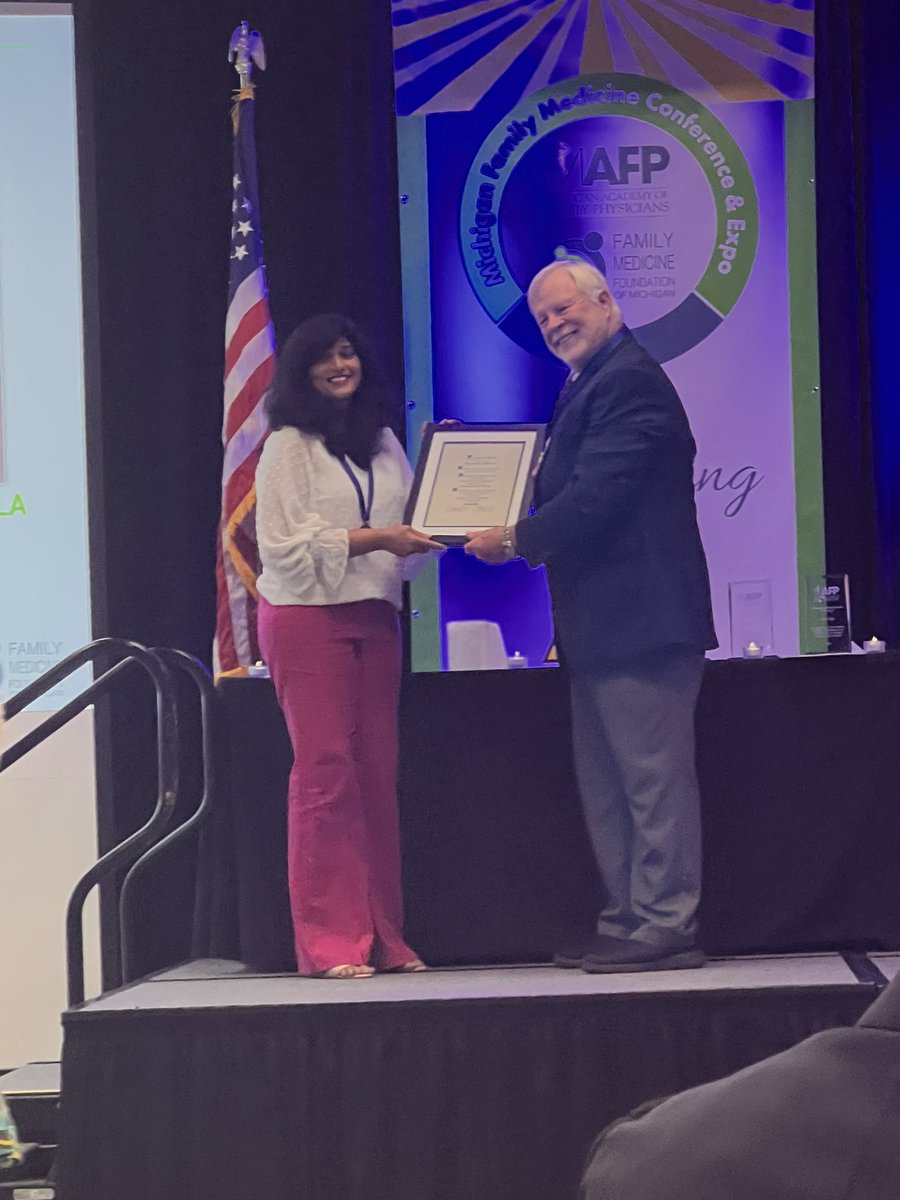 KimYuMD's tweet photo. Congratulations to Dr. Nagappala, newly installed president @MIFamilyDocs 2023-24! #MIFMCE https://t.co/iykOIRyU9G