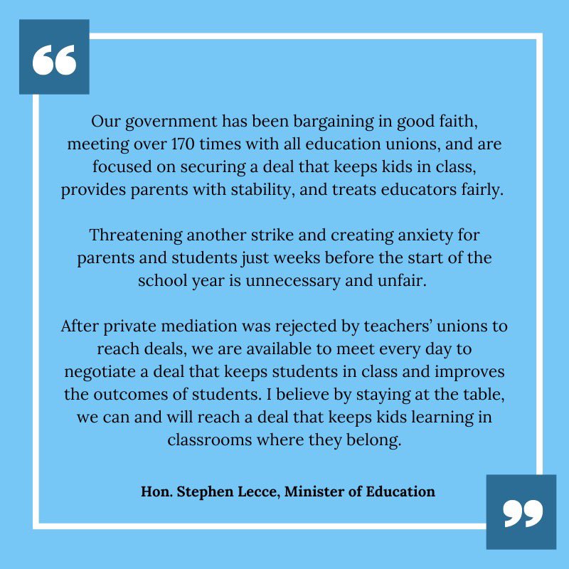 Stephen Lecce tweet media