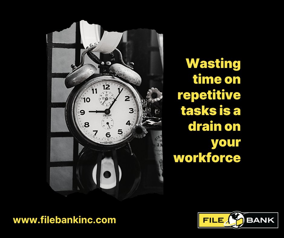 FileBankInc's tweet image. Visit FileBank to check out the automation provided by our fully digital safe and secure Jump To Digital™ document management solution. You can motivate your employees with the FileBank solution today! #SaveWhatMatters #FileBankInc #GoPaperless