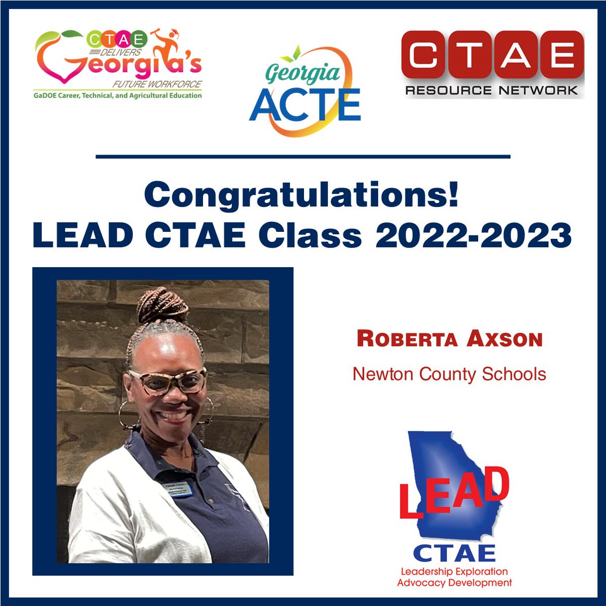 Congratulations! LEAD CTAE Class 2022-2023 #CTAEDelivers Real Opportunities for Rewarding Careers