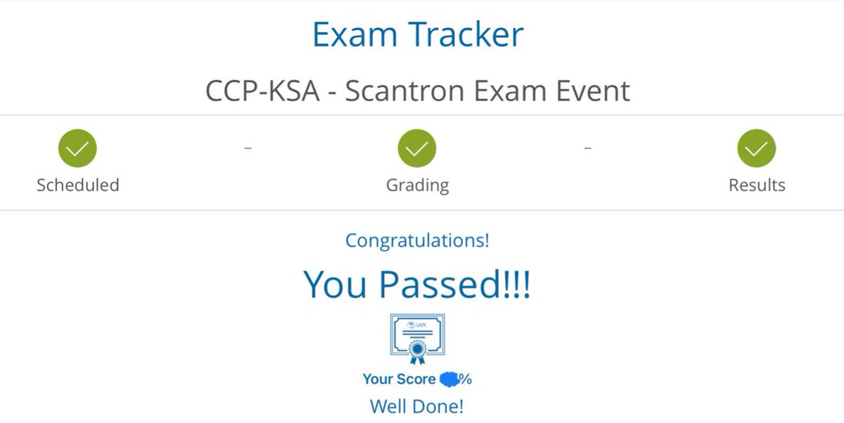 ey400's tweet image. اللهم لك الحمد والشكر 🇸🇦🇸🇦..

I am pleased to share  that I have successfully passed the CPC-AAPC certification exam. And officially became Certified Professional Coder .
#الترميز_الطبي 
#AAPC #CPC