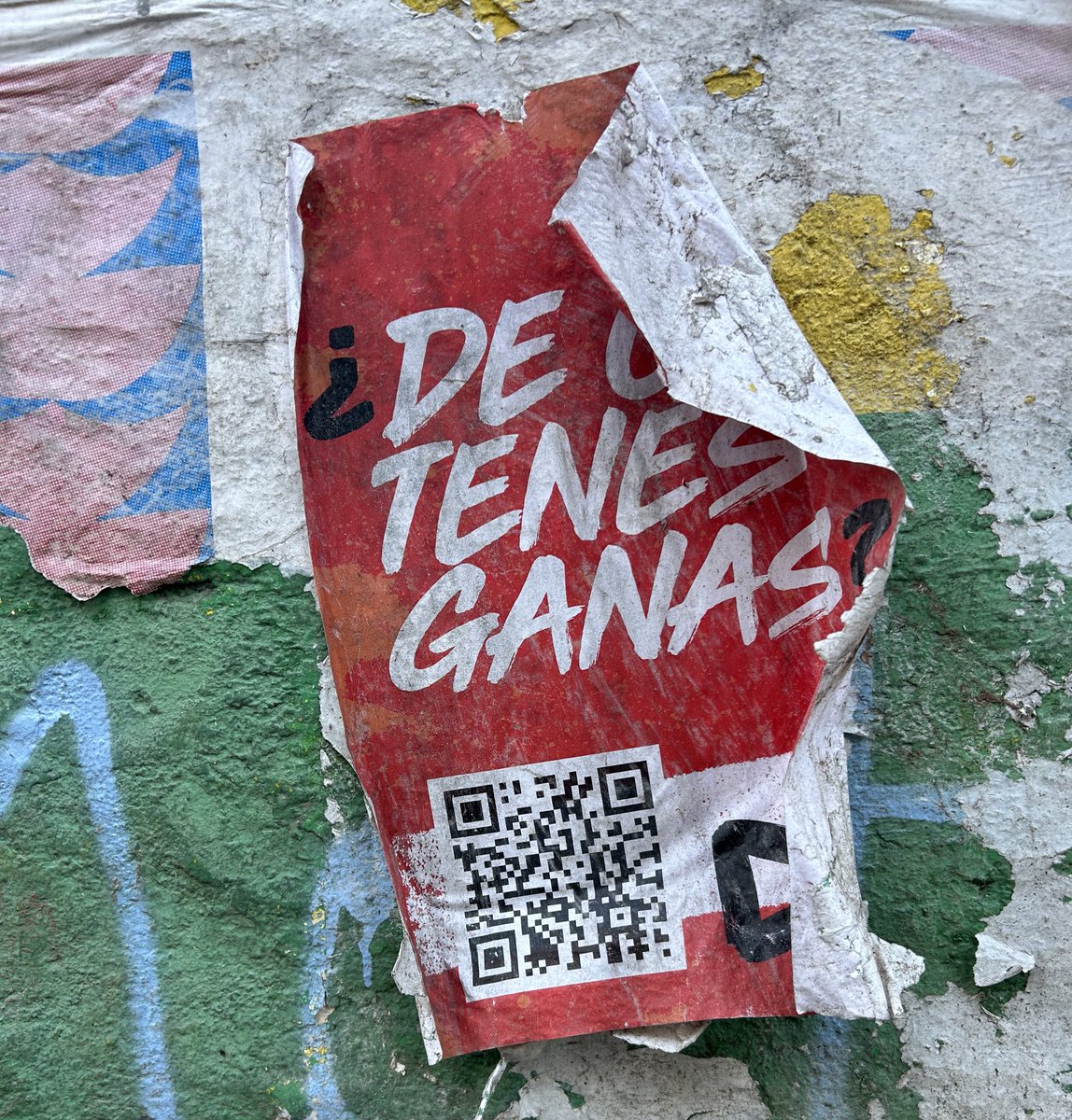 Y vos de que tenes ganas ?