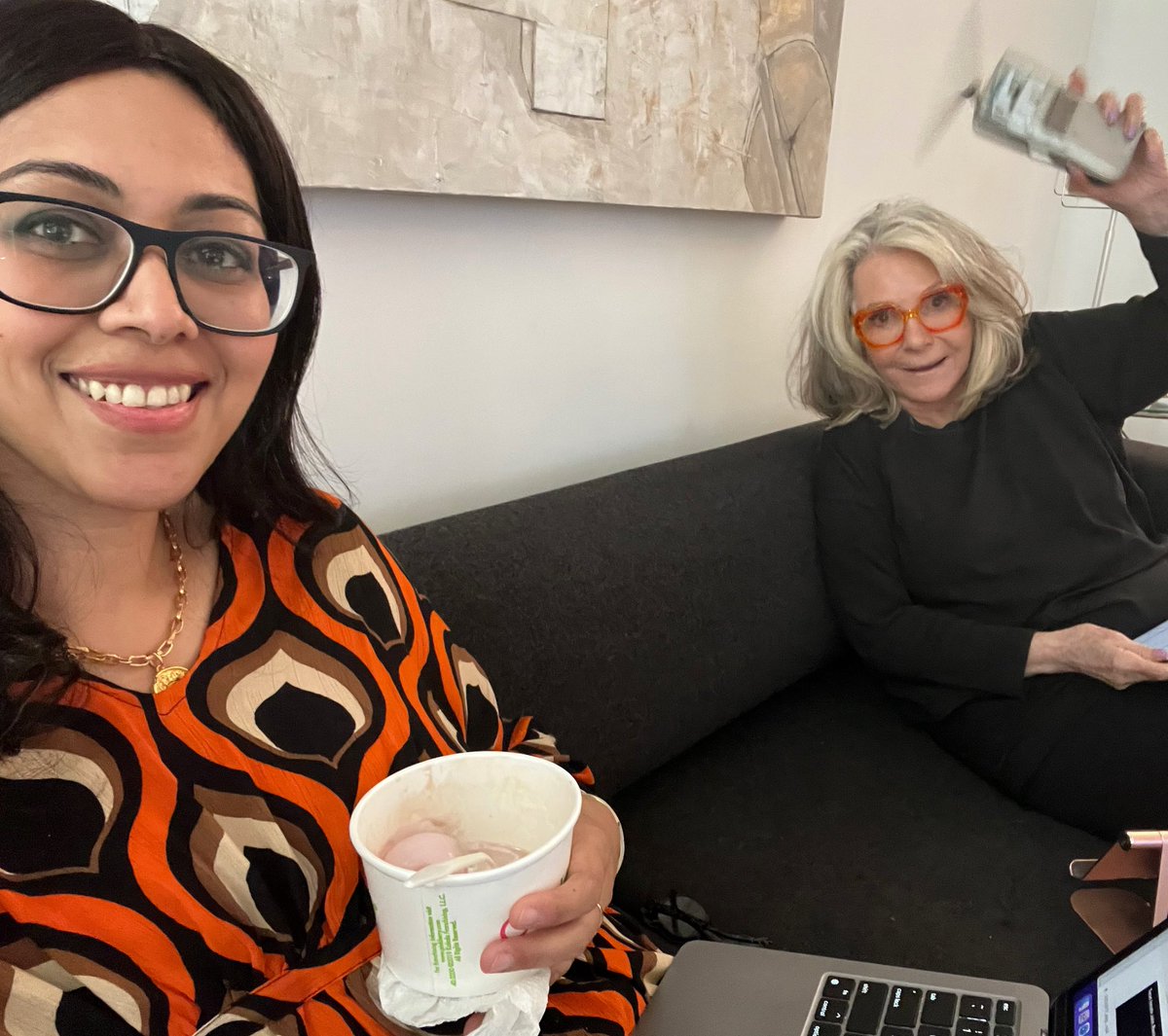 Pinkberry and picture lock.