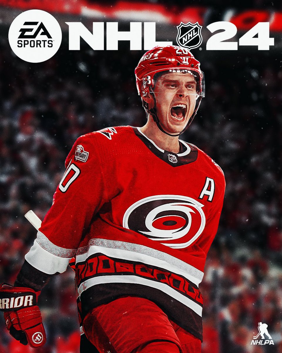 Canes's tweet photo. No offense to Cale but this guy looks pretty good on the cover https://t.co/P6QKfJFKNN