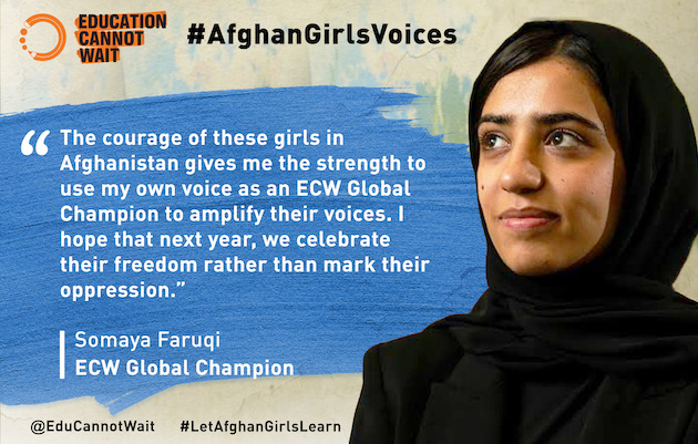 Andy Vermaut shares:#AfghanGirlsVoices Campaign to Elevate Voices of Young Afghan Girls on Global Stage: NAIROBI, Aug 14 (IPS) - Two years ago, the then 19-year-old Somaya Faruqi and the Afghan Robotic Team travelled from Herat City to Kabul,… Thank you. globalissues.org/news/2023/08/1…