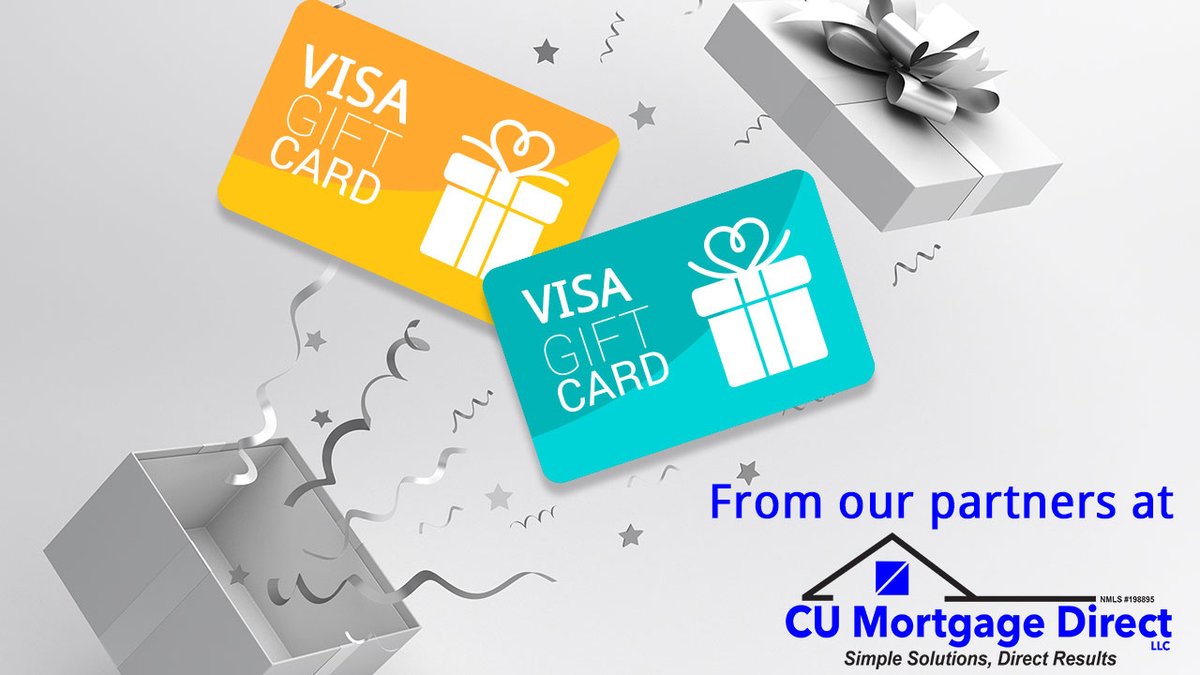 We are getting closer to Annual Meeting tomorrow! Along with the great food &amp; giveaways, we will be drawing for two surprise Visa®️ gift cards from our partners at <a href="/CUMortgageDirct/">CU Mortgage Direct</a>! Food starts at 4:30 pm in the tent south of the branch, meeting at 5:30 pm. Hope to see you there!