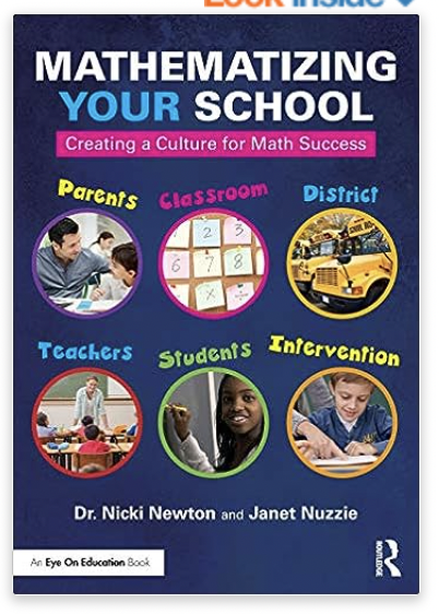 drnickimath's tweet photo. This is a great book written by some phenomenal educators. We had teachers, coaches, district folk all write chapters. Janet and I had the pleasure of editing it! The work is brilliant, authentic and offers up a way to change the math culture at your school! Getyourstoday! https://t.co/Ikm3RPjMQC