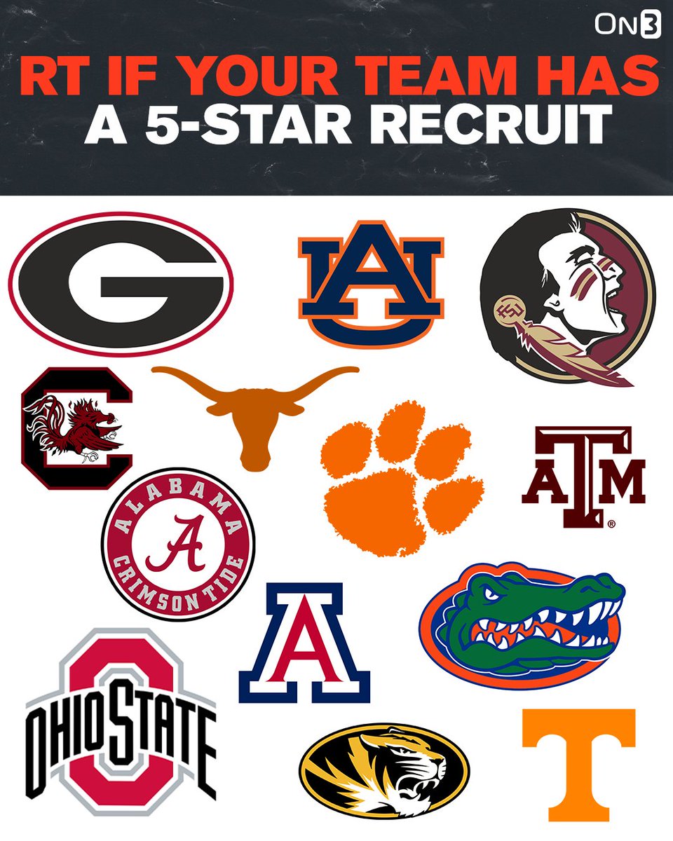 RETWEET if your team has a 5⭐️ recruit in the 2024 class!!! @On3Recruits / on3.com/news/where-the…