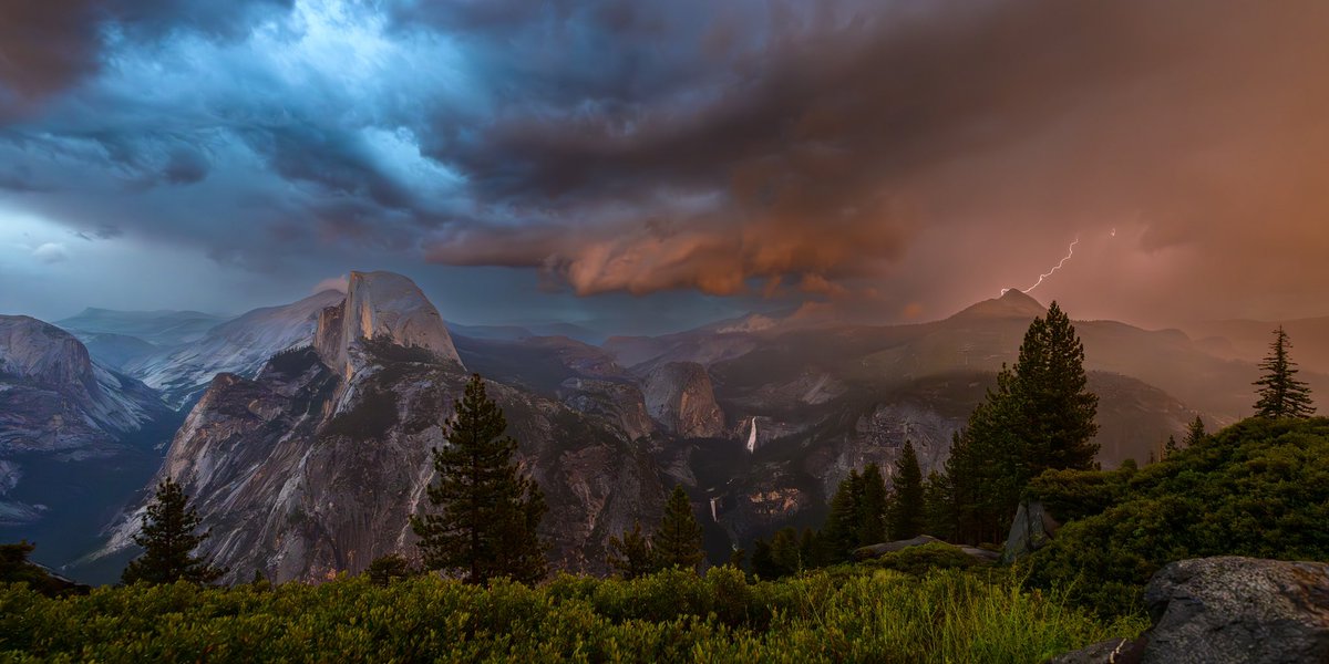 Went to Glacier Point to see the Perseid Meteor shower. Weather didn’t cooperate but gave us another great show as storms rolled through! <a href="/YoseConservancy/">Yosemite Conservancy</a> <a href="/YosemiteNPS/">Yosemite National Park</a> <a href="/NikonUSA/">NikonUSA</a> #Yosemite