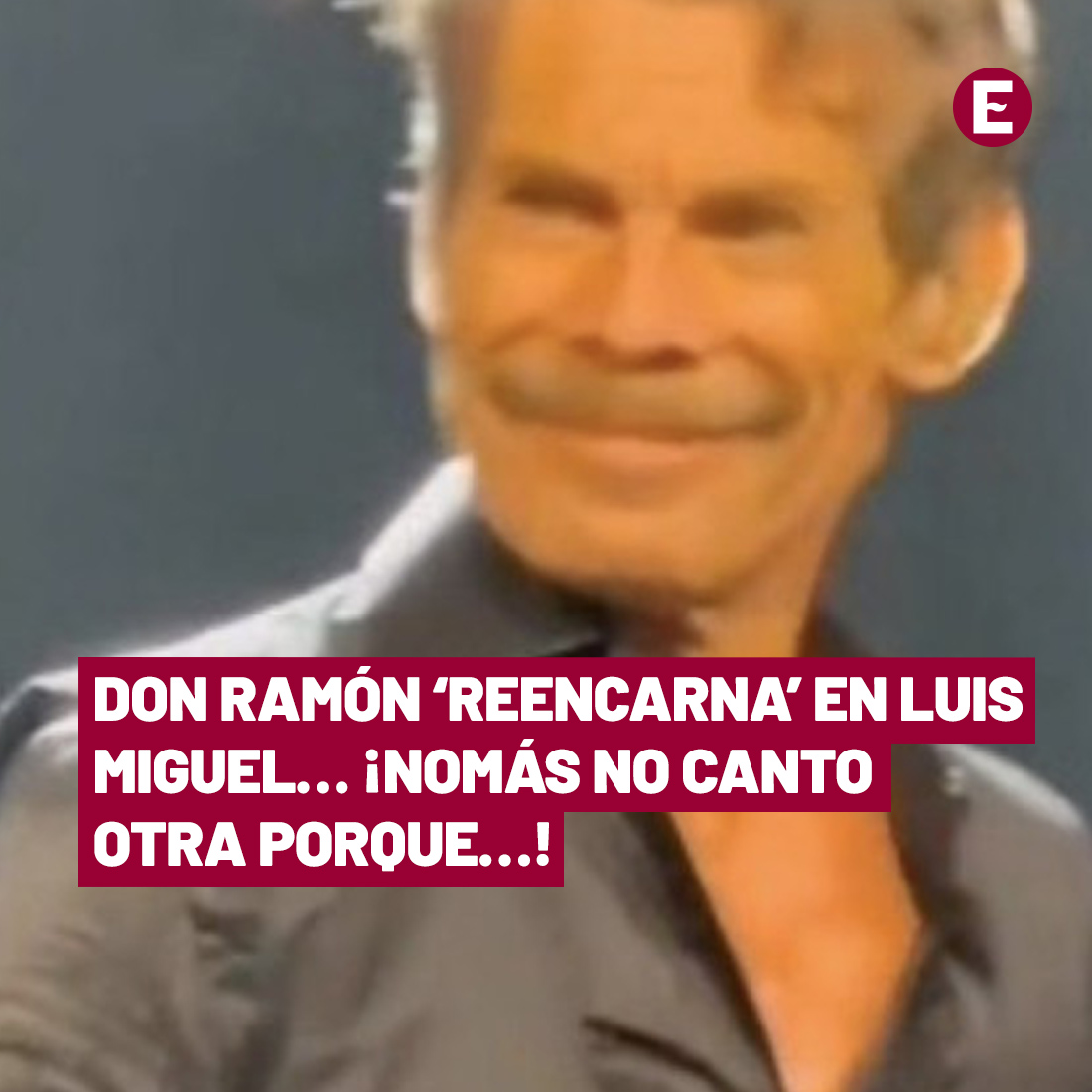 El video de Luis Miguel con el rostro de Don Ramón ha causado revuelo en redes sociales, después de la controversia de que utiliza a dobles en sus conciertos. 🥳🤩😍

Aquí todo el chismecito: 👇
goo.su/jRzVOG