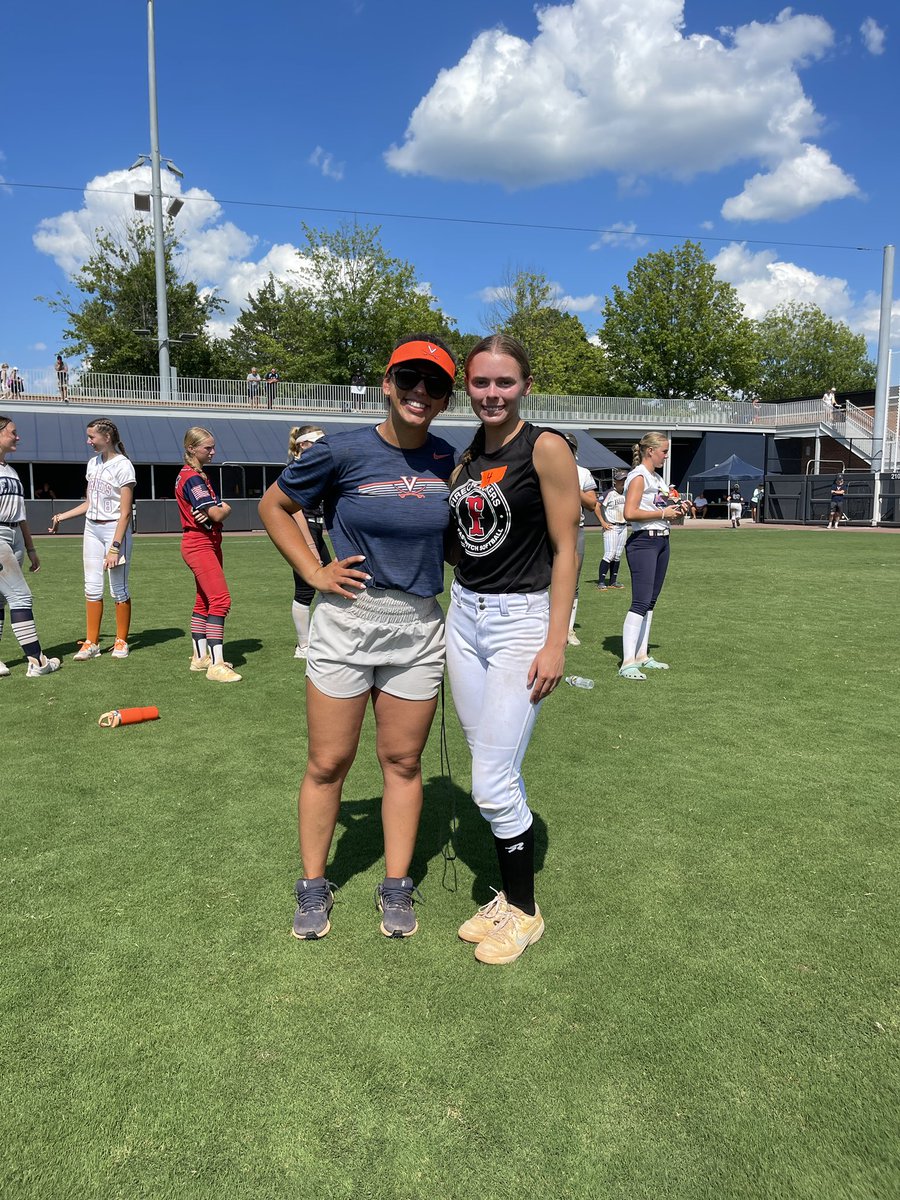 Danielle Stowell (@danielle_s_2025) on Twitter photo Had an awesome Prospect camp this past weekend at <a href="/UVASoftball/">Virginia Softball</a> I loved coming back for a second camp and learning even more! Had an awesome Prospect camp this past weekend at <a href="/UVASoftball/">Virginia Softball</a> I loved coming back for a second camp and learning even more!