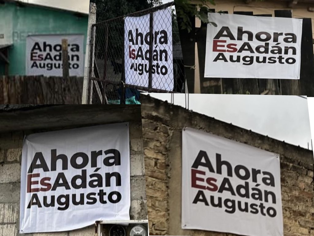 Odraunem11's tweet photo. @heraldodemexico @Claudiashein No se hagan bolas.
Ya no #esclaudia
Ya no #esmarcelo (nunca lo fue)
Ya no #esmonreal ( nunca lo fue)
Ya no #esnoroña (nunca lo fue)
Porque #ahoraEsAdanAugusto https://t.co/mpUi3W4rab