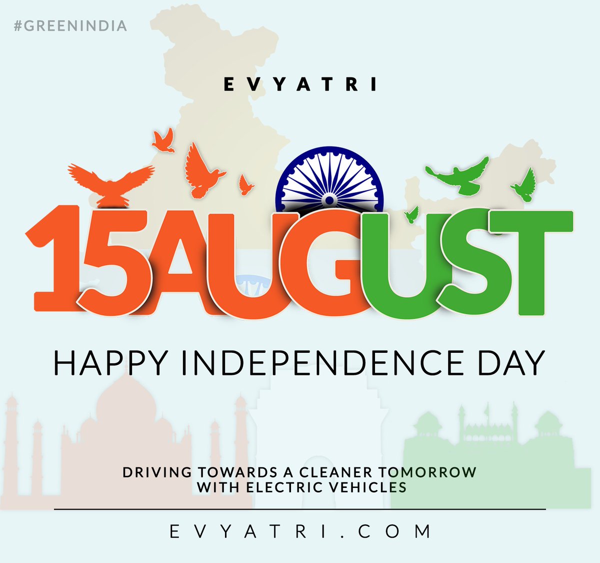 evyatri's tweet photo. Happy Independence Day 🇮🇳
#GreenIndia https://t.co/YJq0l8PZkF