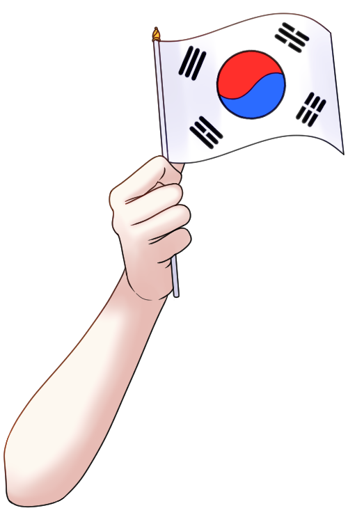 태극기  에셋 배포

( 피부색 변경 가능 )

#KRVtuber #asset #stream #VTuberAssets