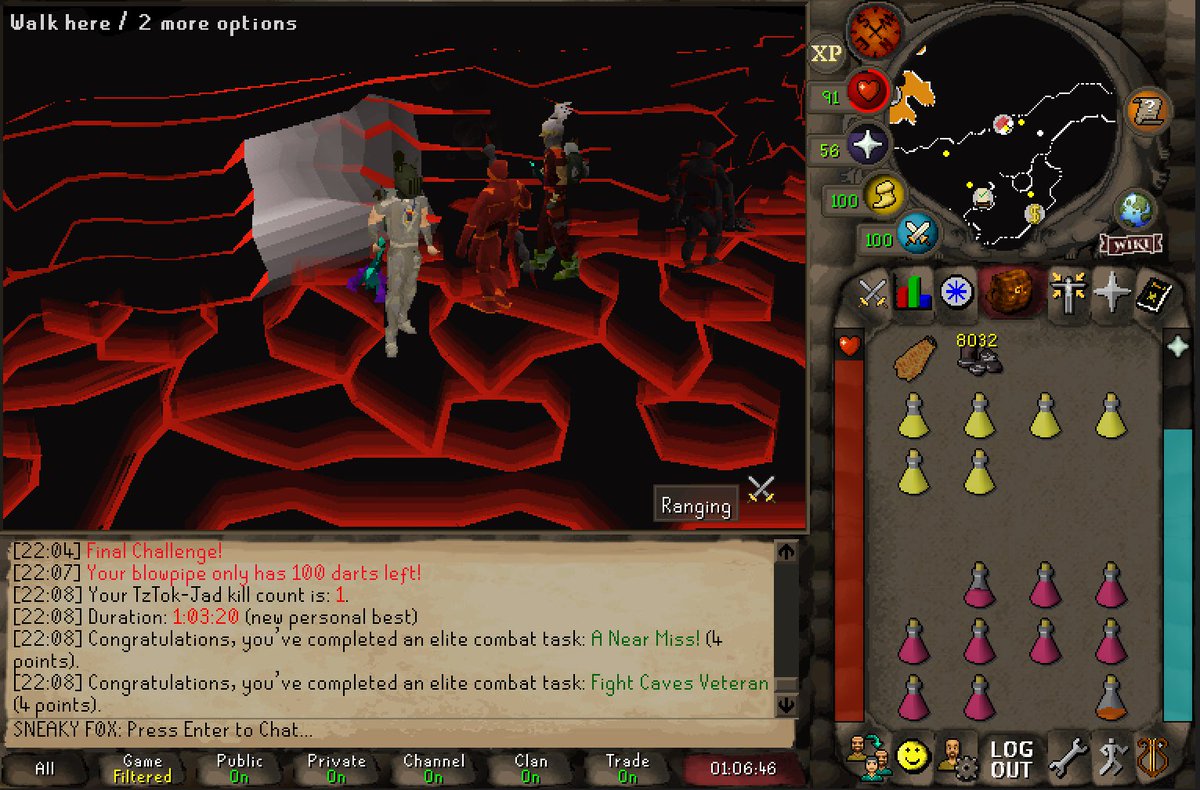 crlo___'s tweet photo. FIRST EVER FIRE CAPE LFG!!!! 🔥🔥
Got it first try on the new account rebuild...I'm still shaking as I tweet this I'm so stoked 😩😭

#OSRS #runescape https://t.co/RzqFCZbrqn