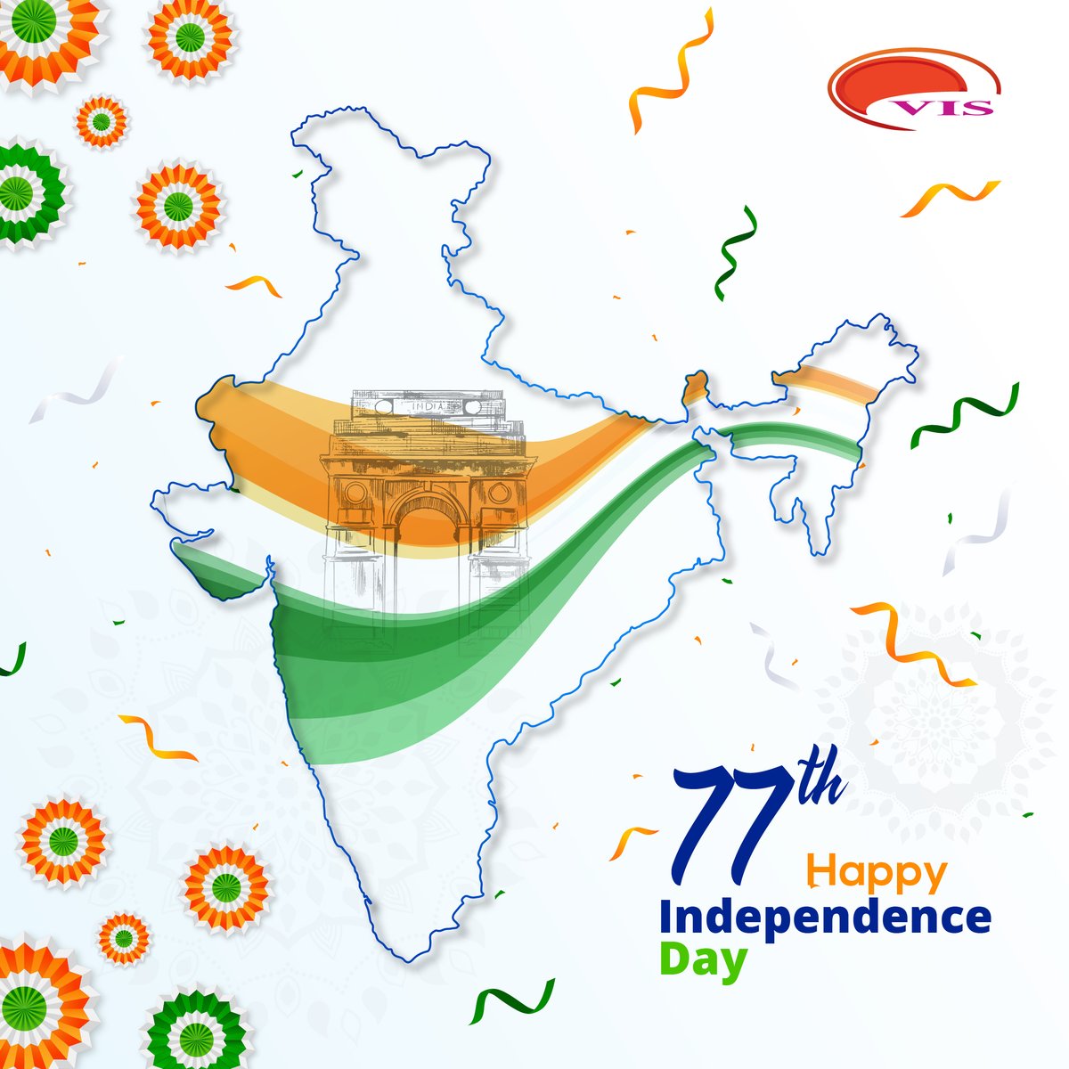 VISNETWORKS's tweet photo. May the tricolor always fly high, symbolizing our unity and freedom. On this special day, let’s remember the sacrifices that led to our nation’s freedom. Happy Independence Day. #happyindependenceday2023 #Visnetworks #indipendenceday2023 #India https://t.co/PgMkFMXUcd