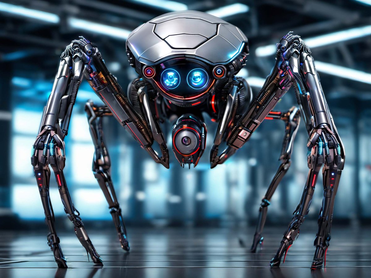 DrHimmelPimmel's tweet image. #spider #cyborg #spiderbot #drone #dreamshape #drhimmelpimmel #stablediffusion #artwork #digitalart #DigitalArtist #Mecha #photoshop
