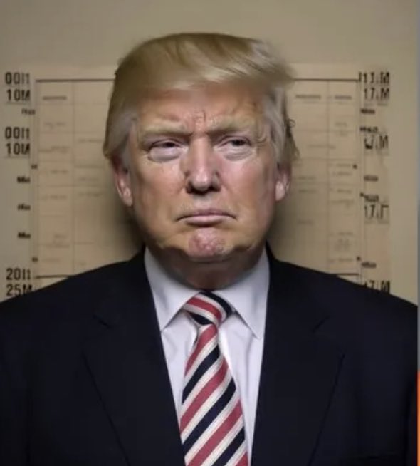 Laurieluvsmolly's tweet photo. An arrest warrant has been issued for Trump for Friday the 25th of August,  2023. Reminder, the Fulton Co sheriff said he’ll be fingerprinted and have a mugshot taken. #RICOForTrump 
#LockHimUp #TrumpIndictment https://t.co/FCTtGXwGdu
